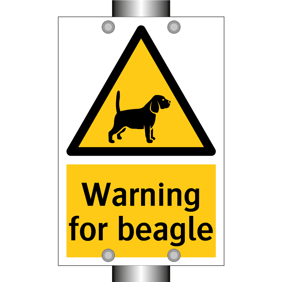 Warning for beagle