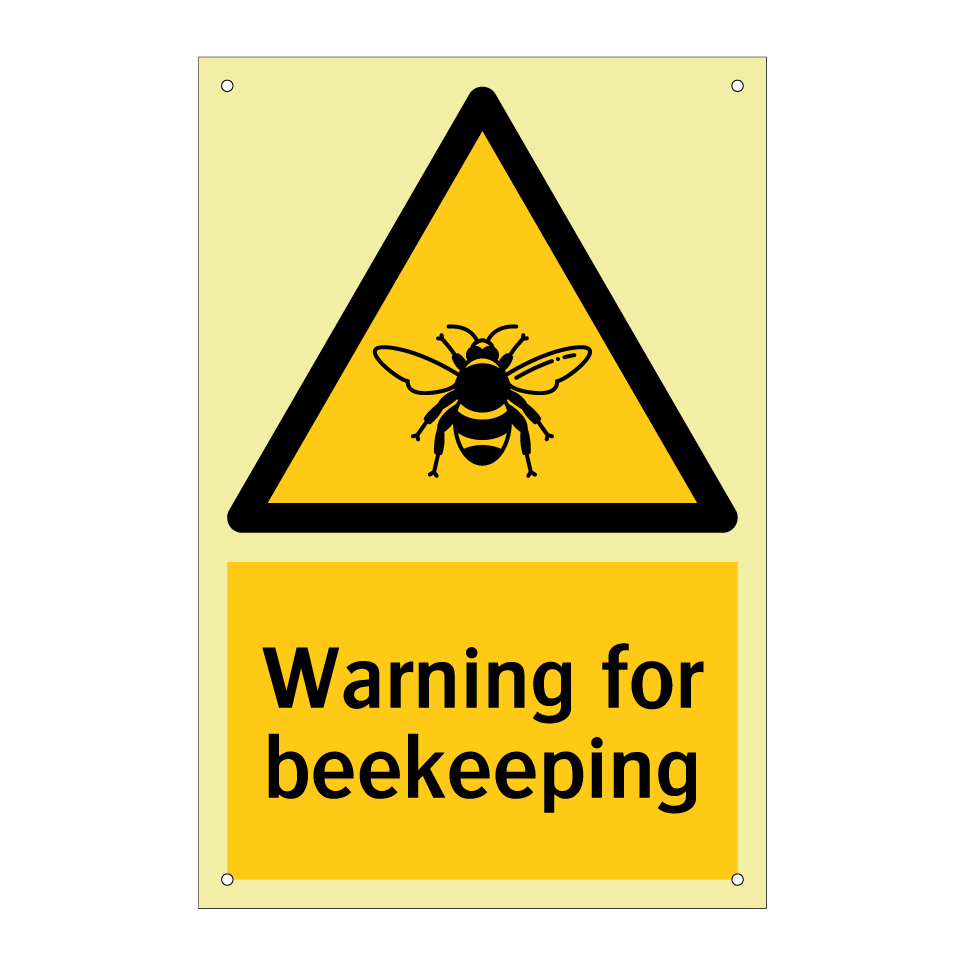 Warning for beekeeping