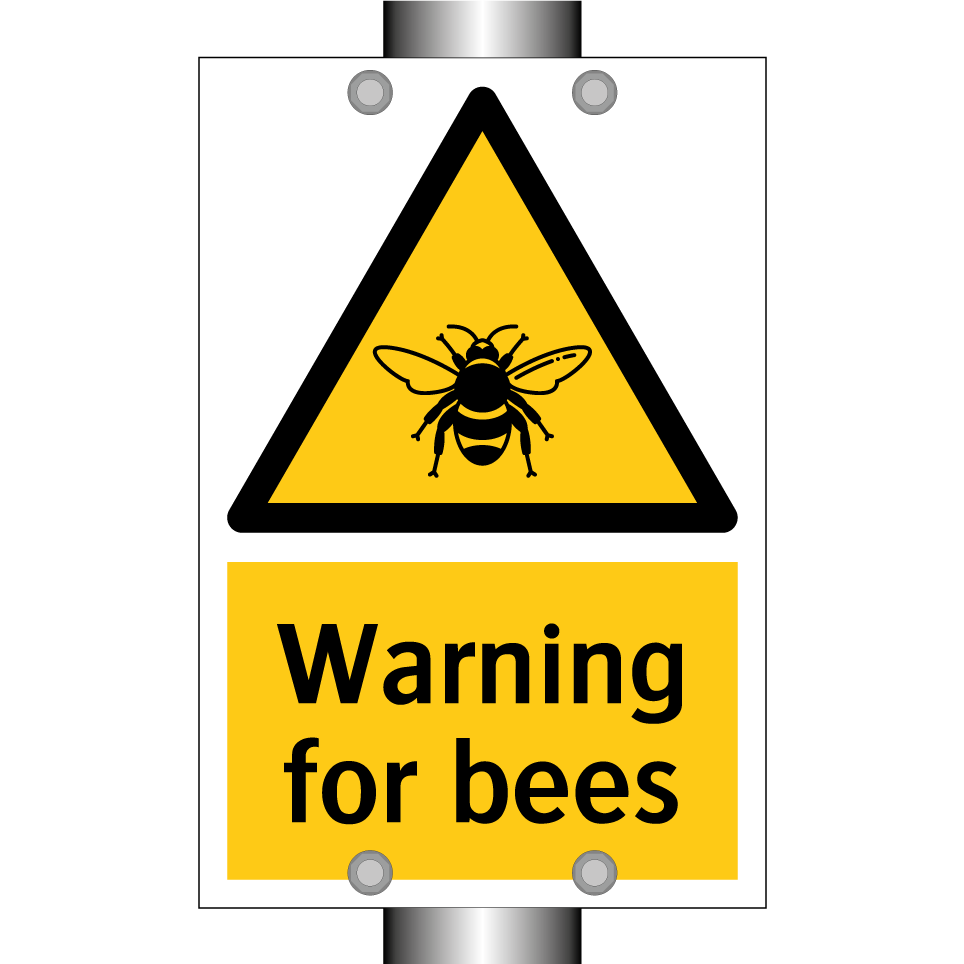 Warning for bees