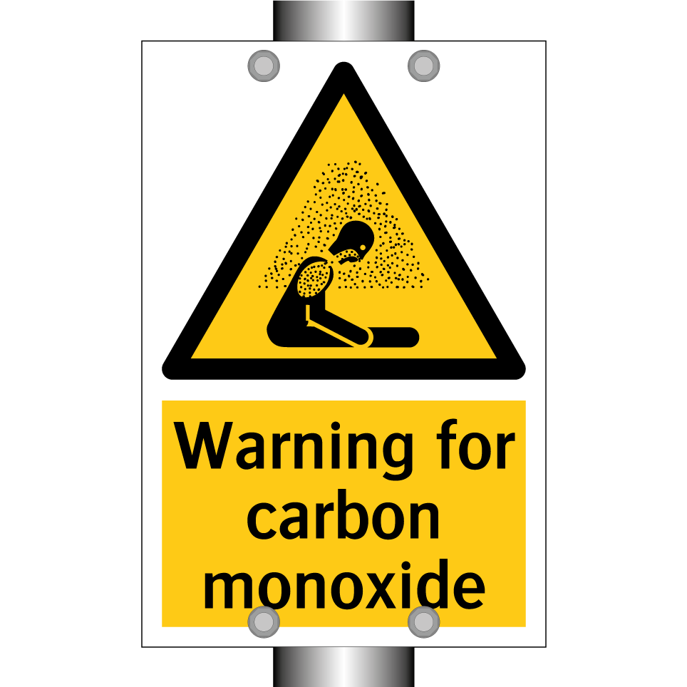 Warning for carbon monoxide