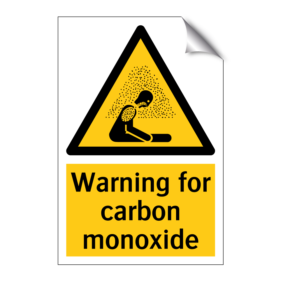 Warning for carbon monoxide