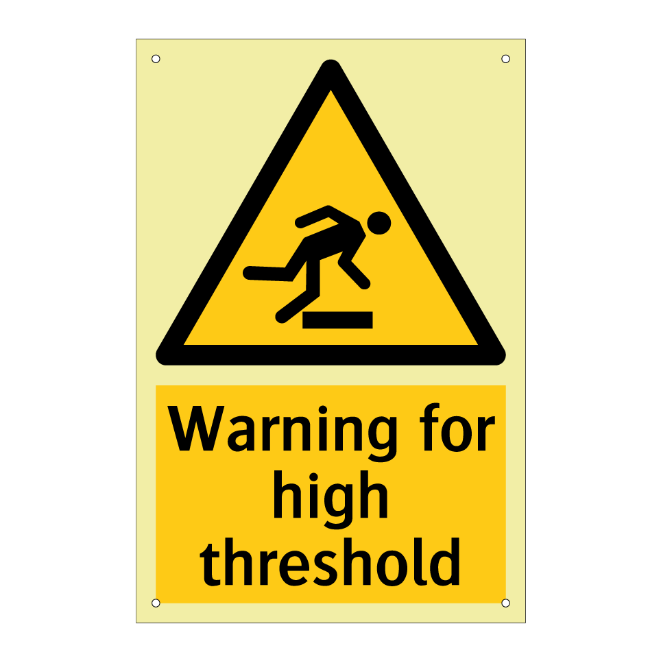 Warning for high threshold