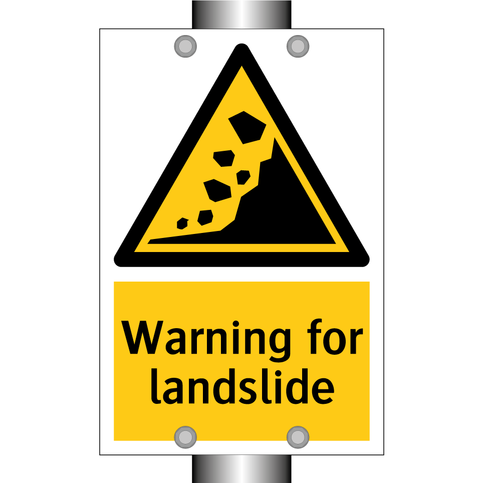 Warning for landslide