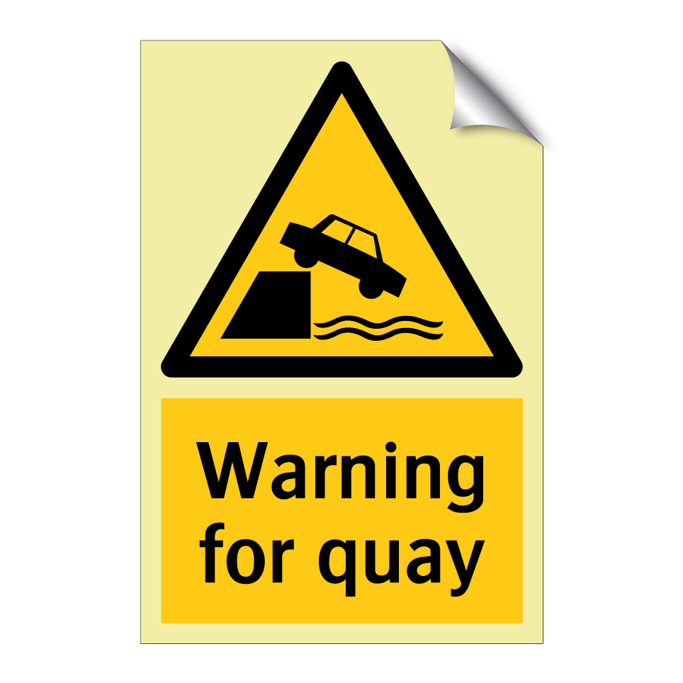 Warning for quay