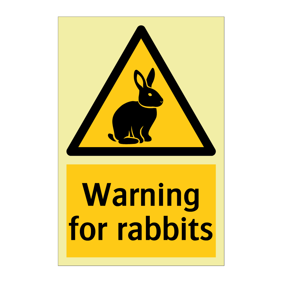 Warning for rabbits