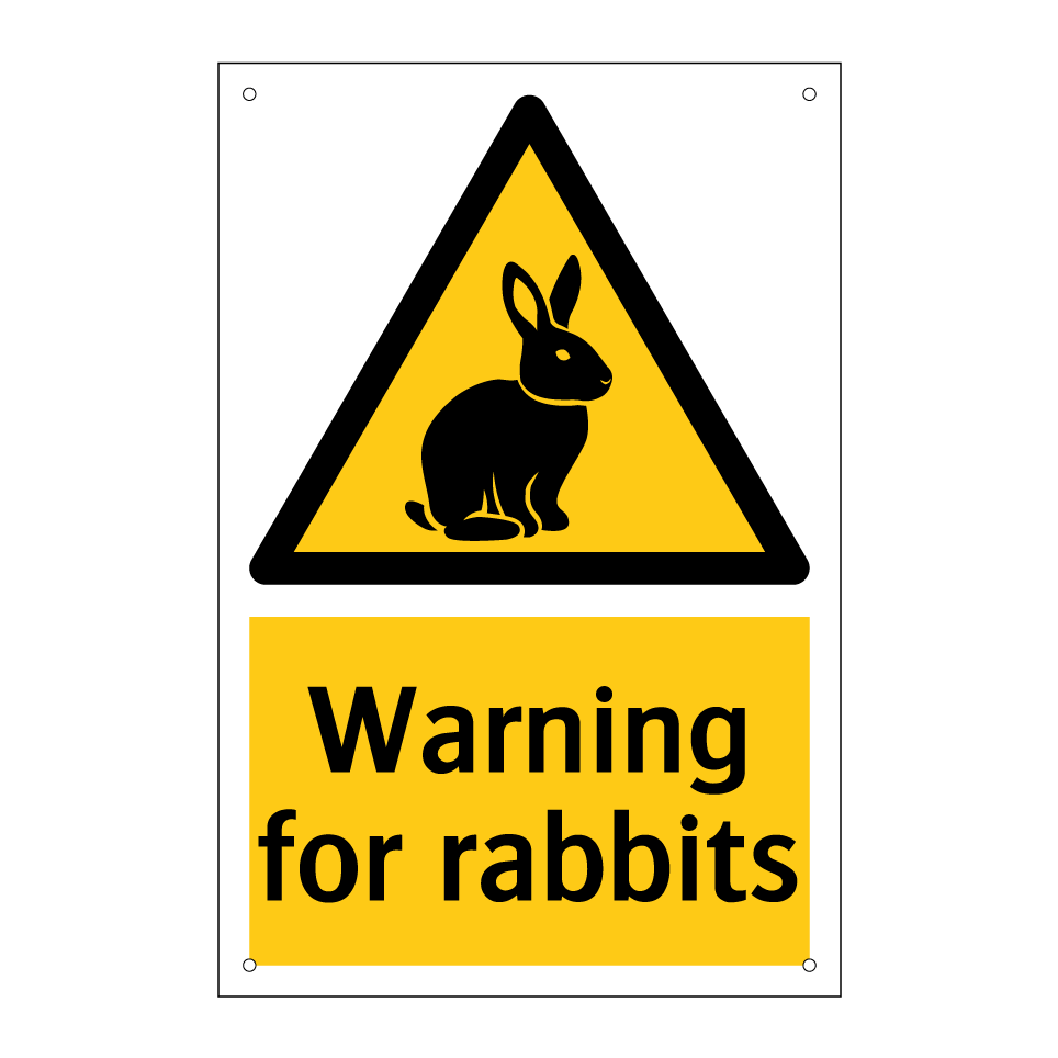 Warning for rabbits
