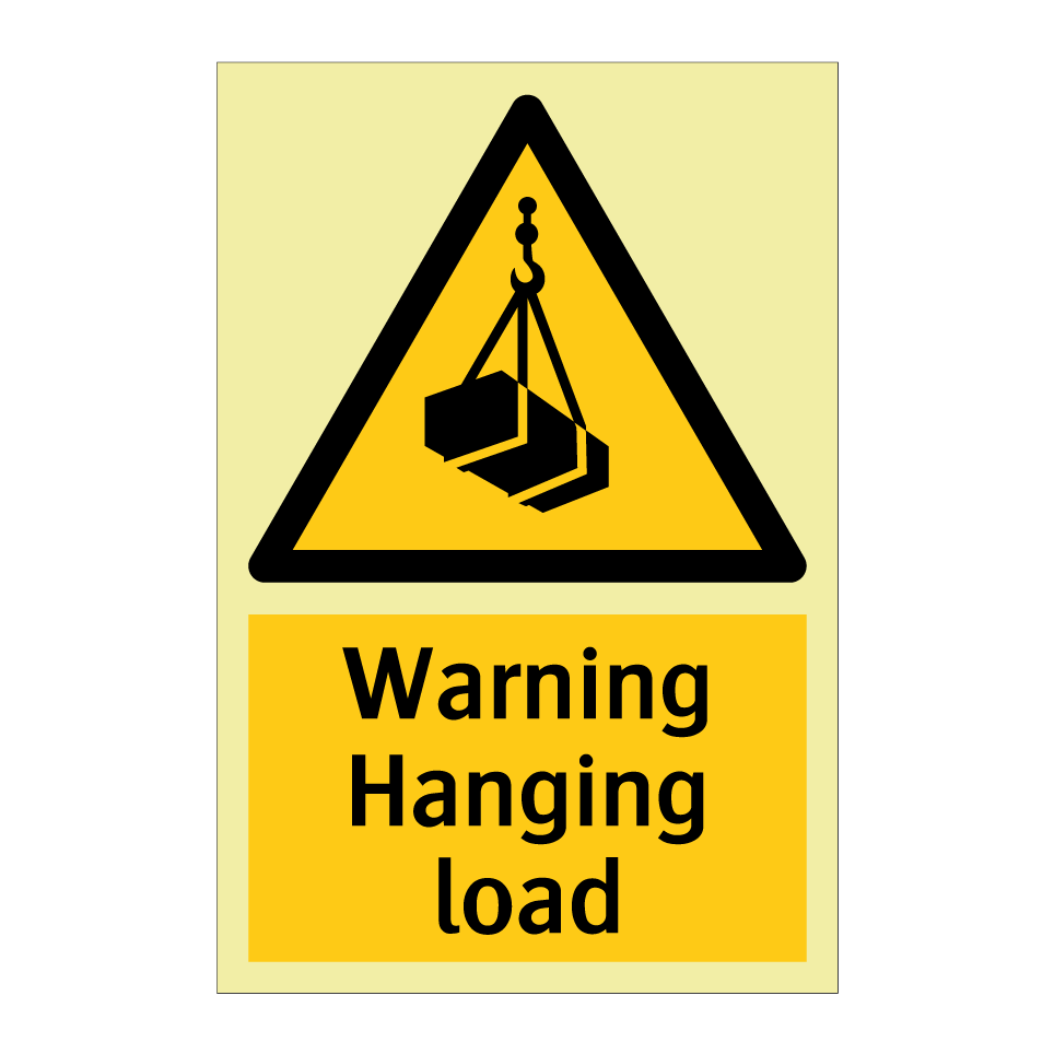 Warning Hanging load