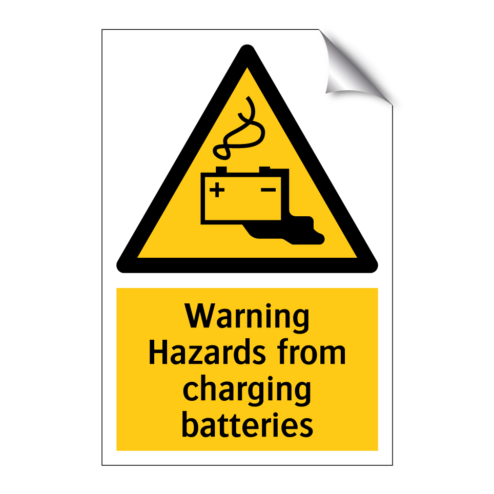 Warning Hazards from charging batteries
