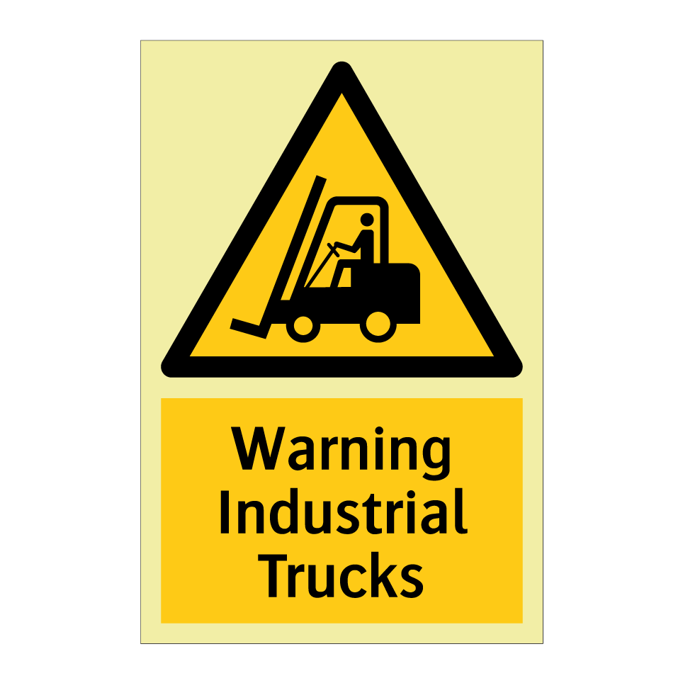 Warning Industrial Trucks