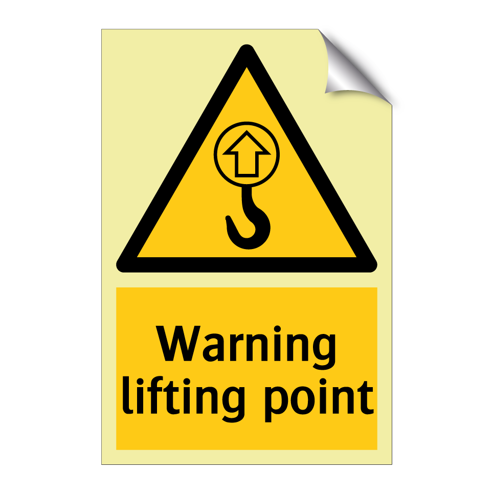 Warning lifting point
