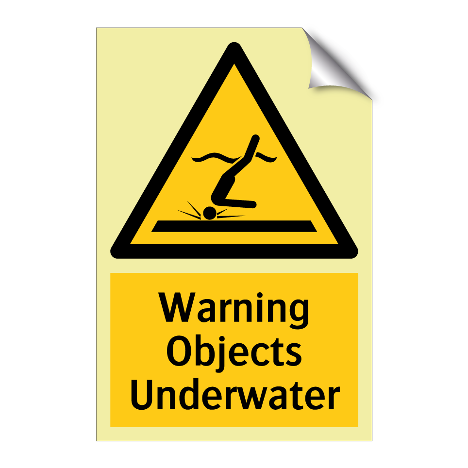 Warning Objects Underwater