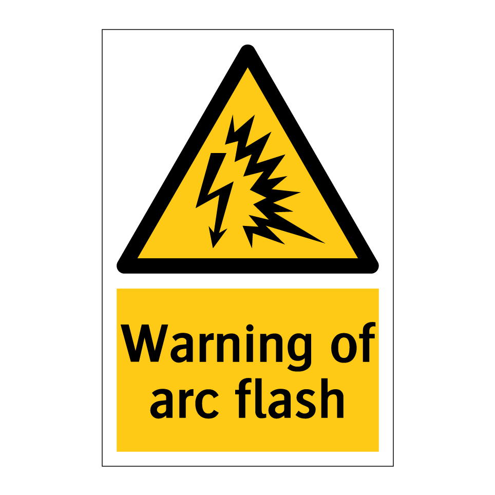 Warning of arc flash