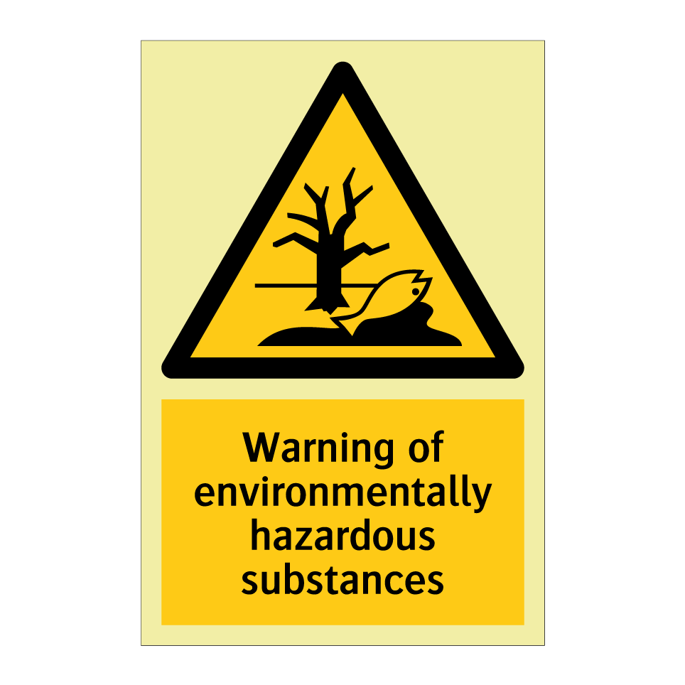 Warning of environmentally hazardous substances