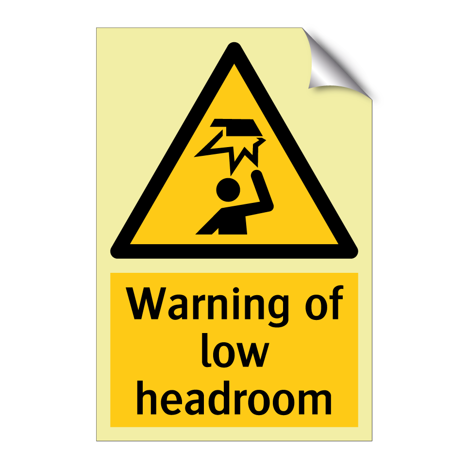 Warning of low headroom