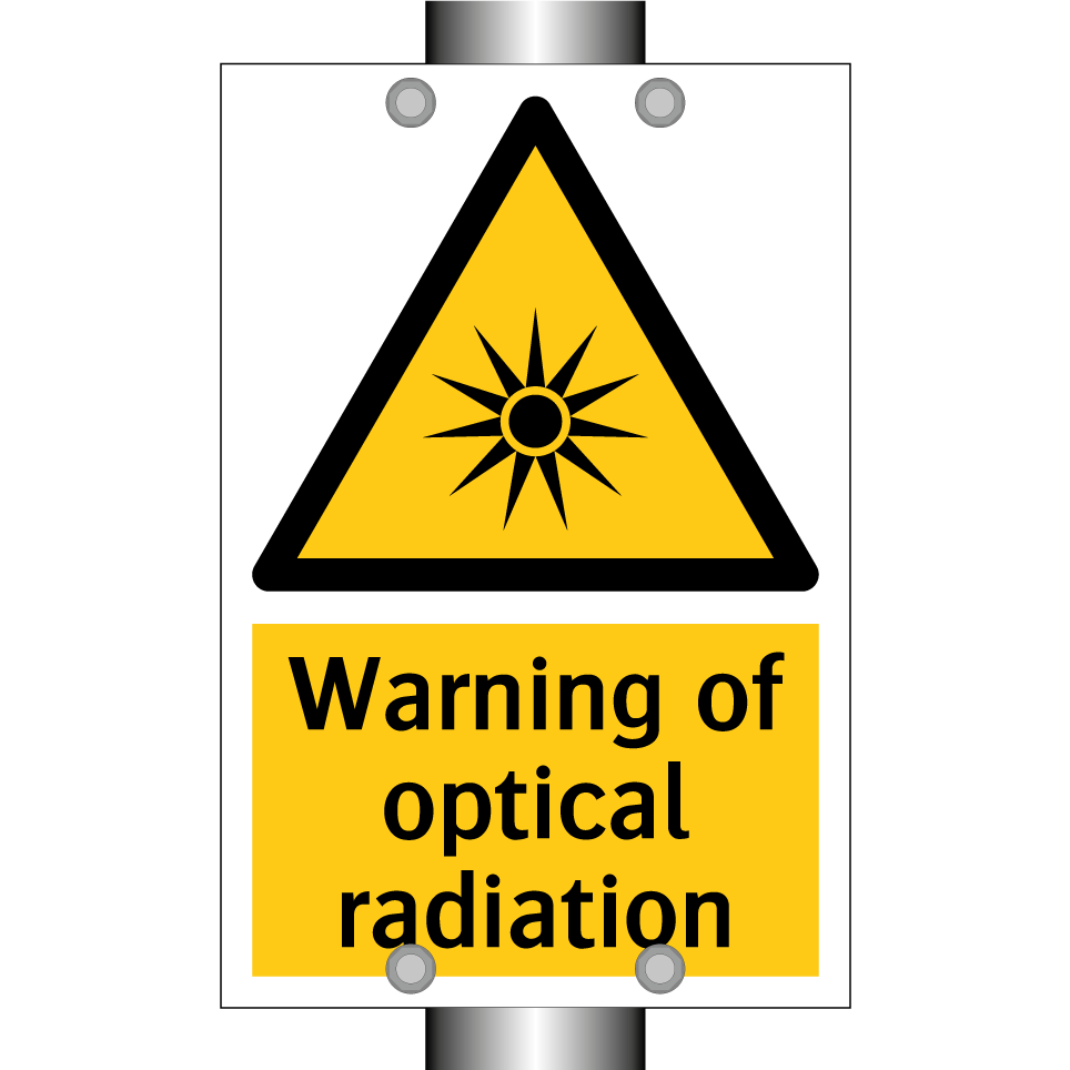 Warning of optical radiation