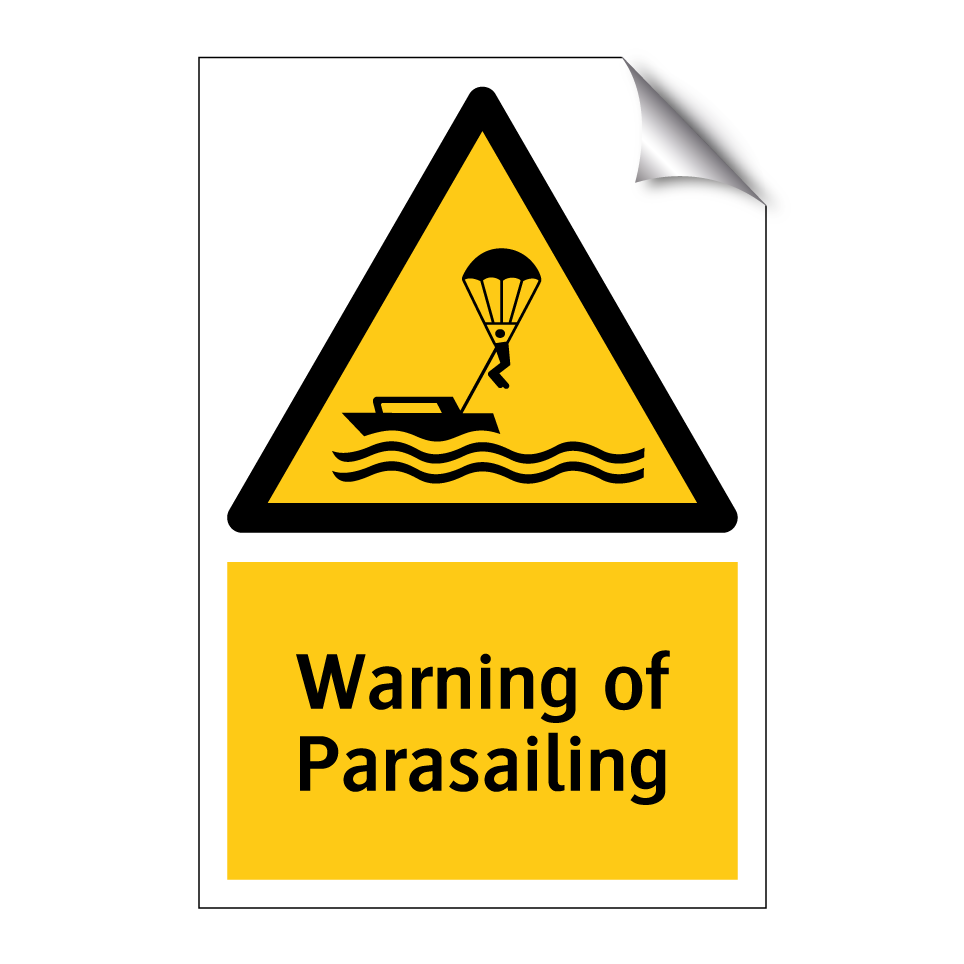 Warning of Parasailing