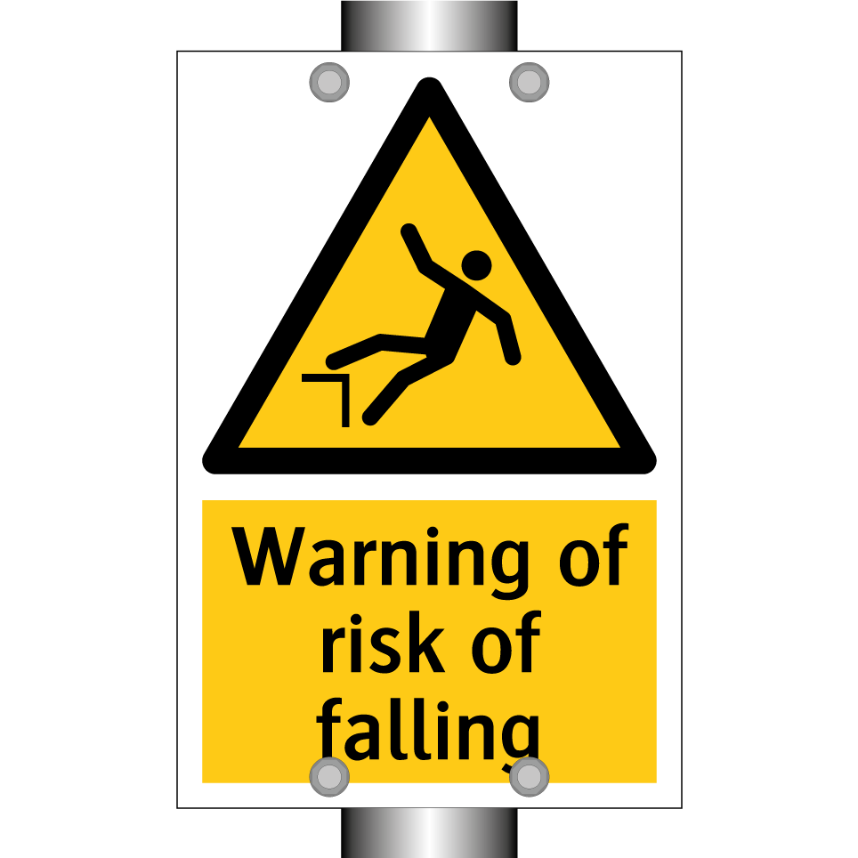 Warning of risk of falling