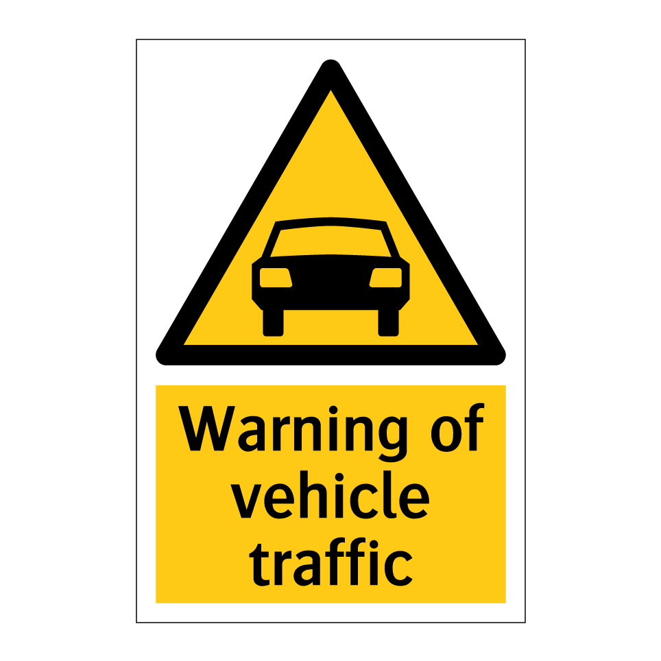 Warning of vehicle traffic