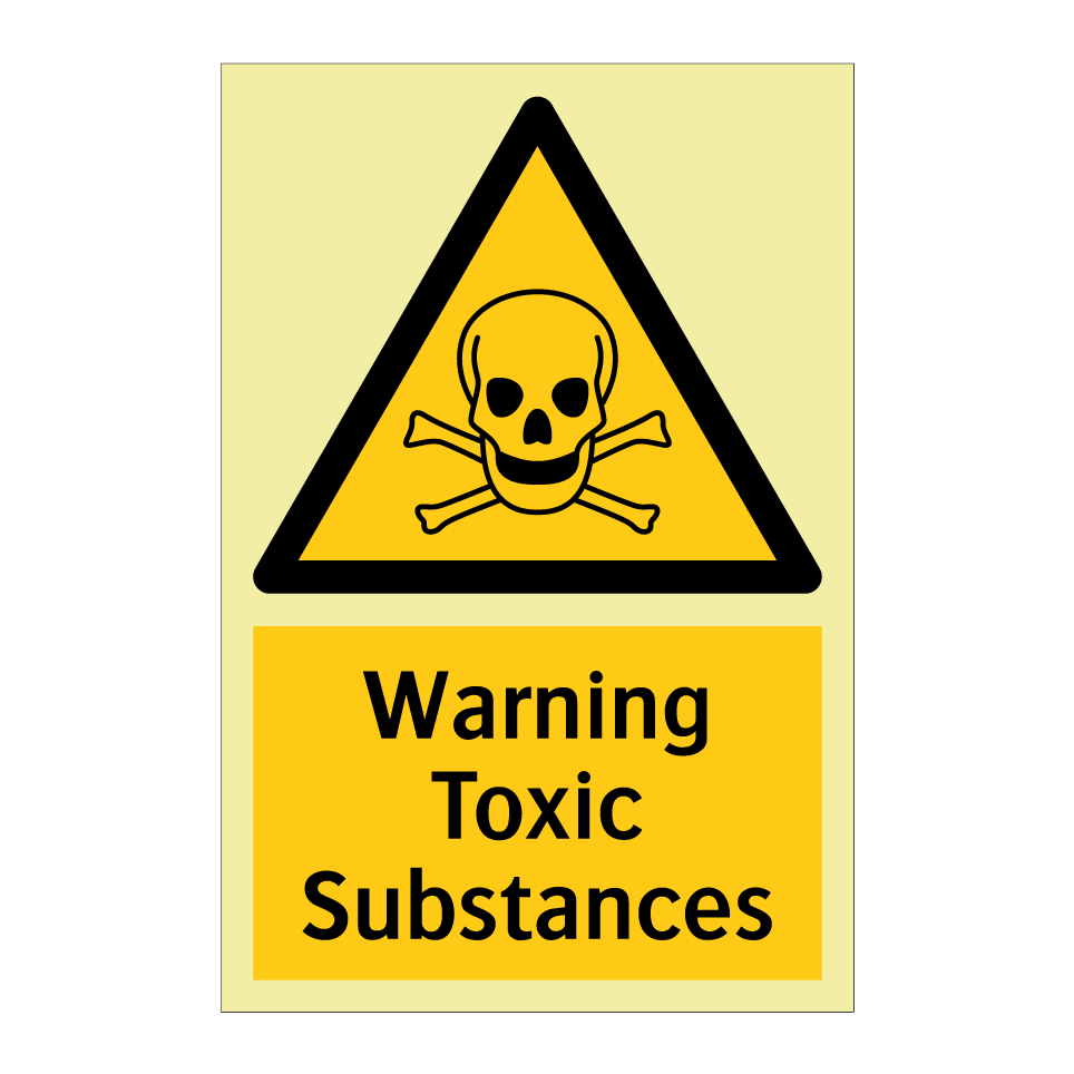 Warning Toxic Substances