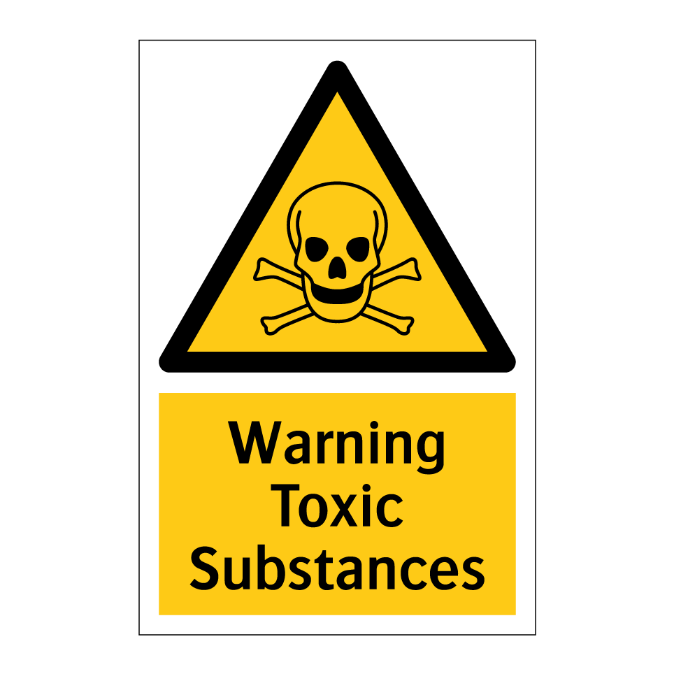 Warning Toxic Substances