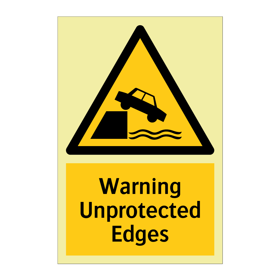 Warning Unprotected Edges