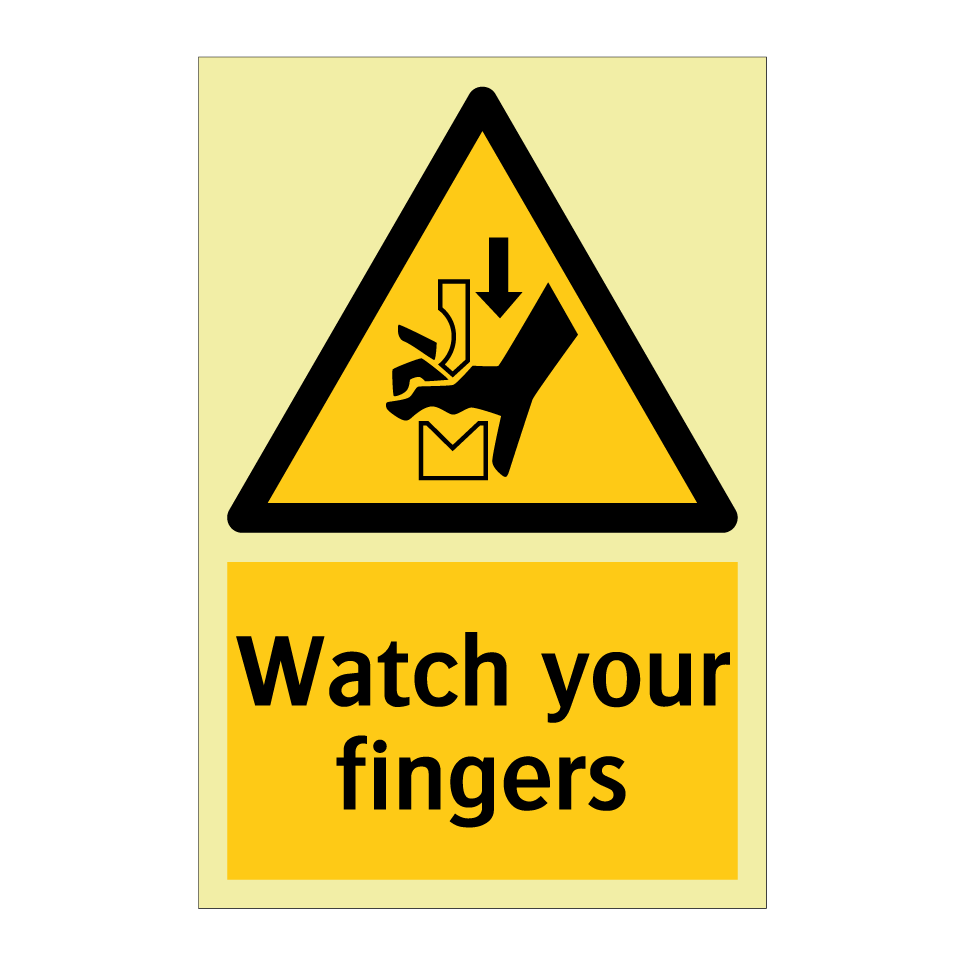 Watch your fingers