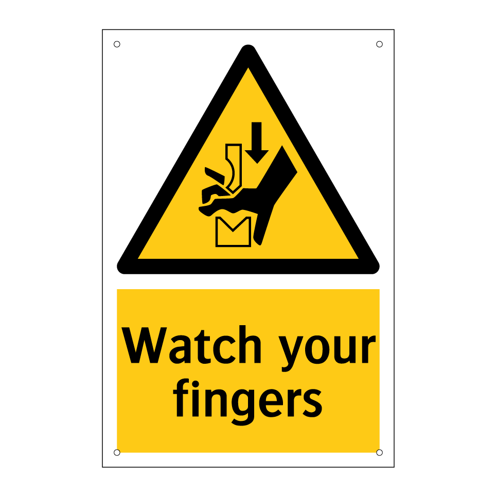 Watch your fingers