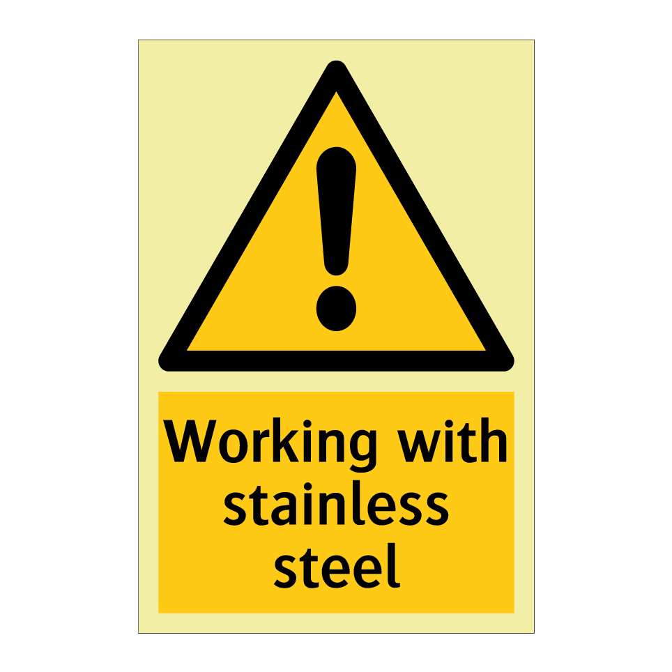 Working with stainless steel
