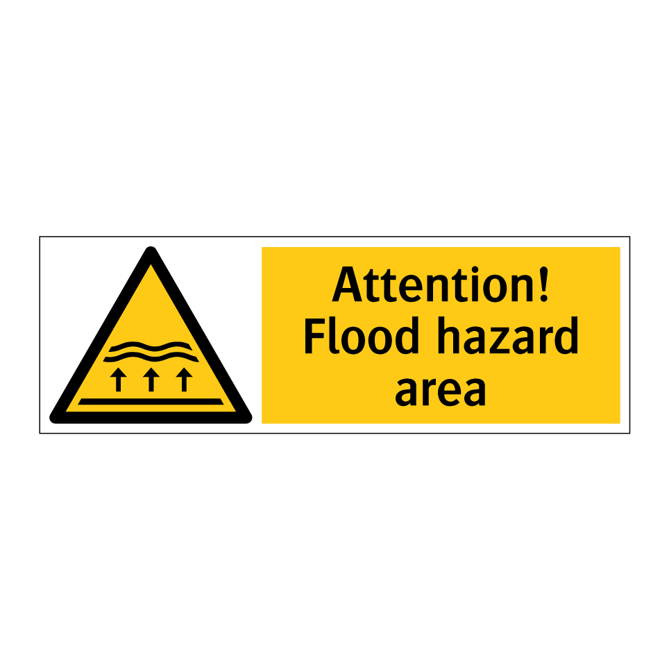 Attention! Flood hazard area