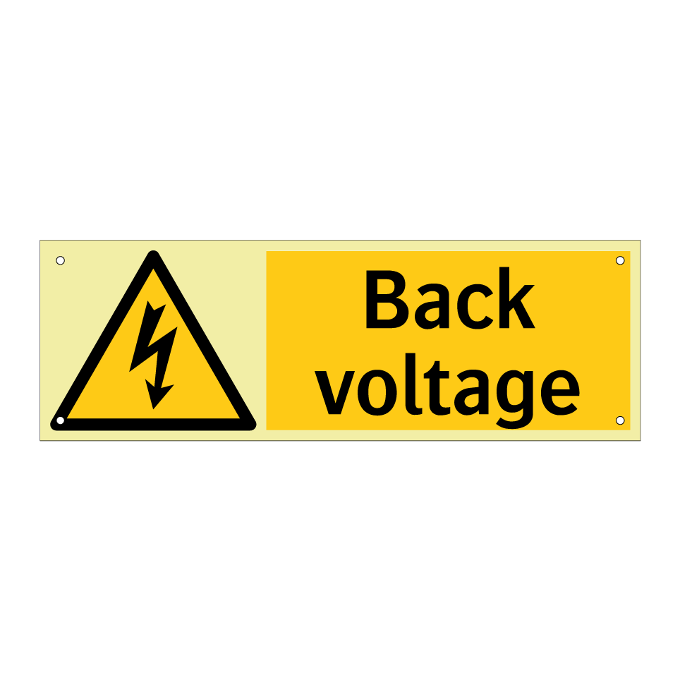 Back voltage