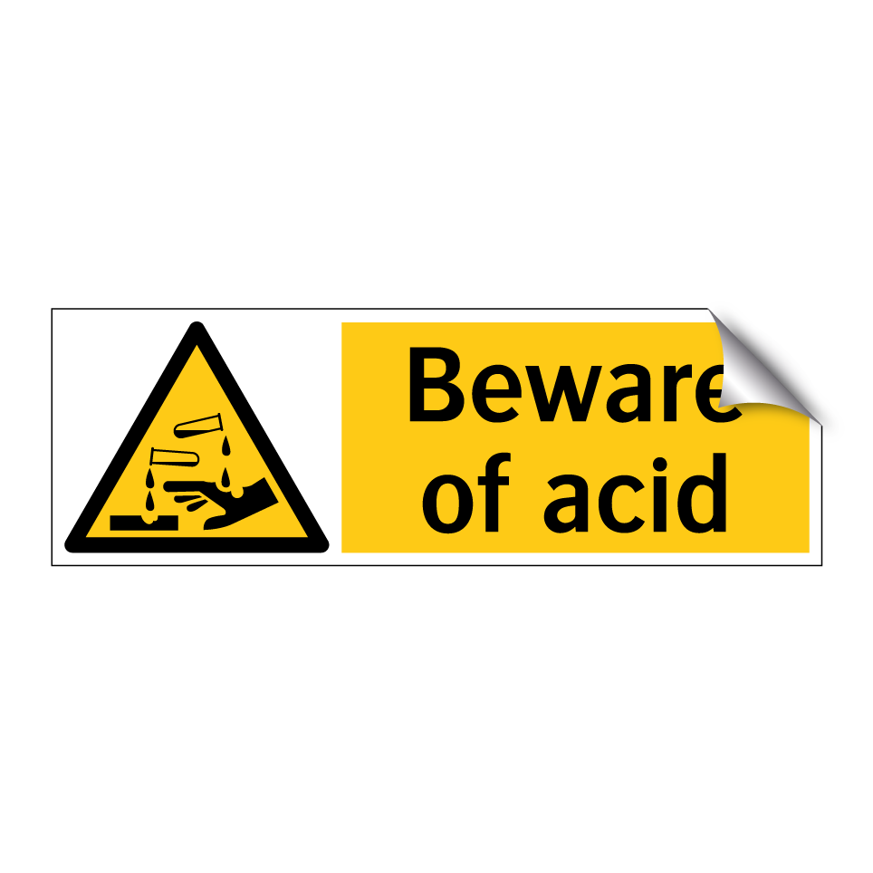 Beware of acid