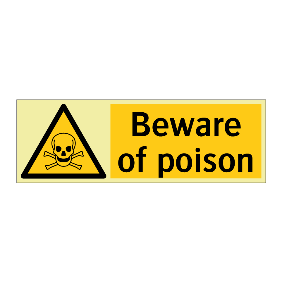 Beware of poison