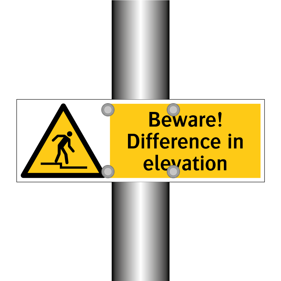 Beware! Difference in elevation