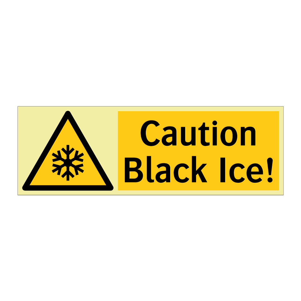 Caution Black Ice!