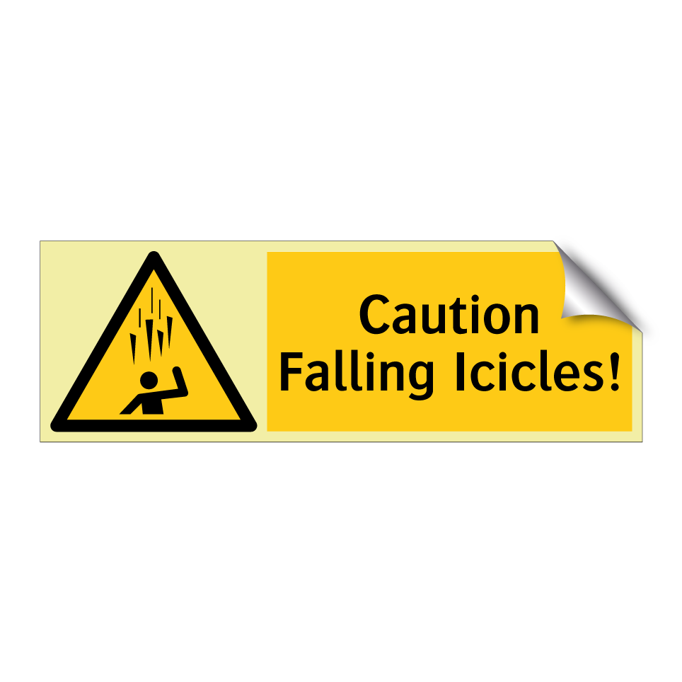 Caution Falling Icicles!