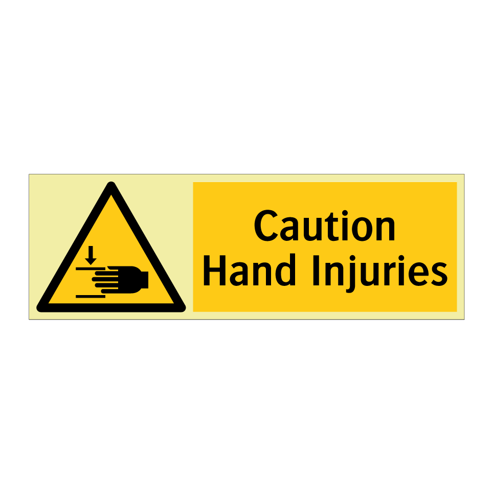 Caution Hand Injuries