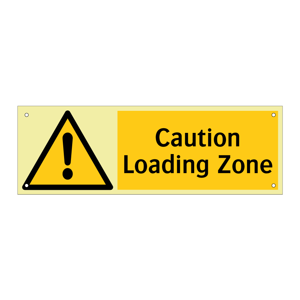 Caution Loading Zone