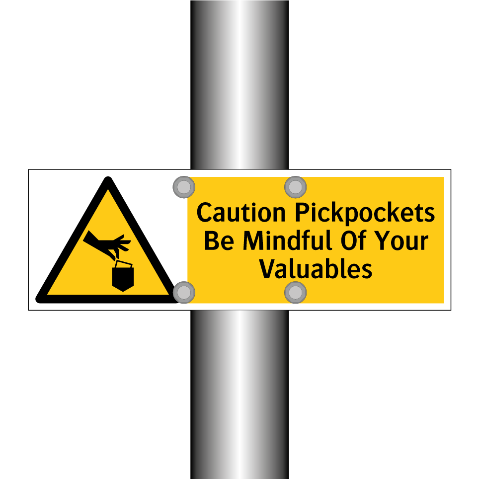 Caution Pickpockets Be Mindful Of Your Valuables