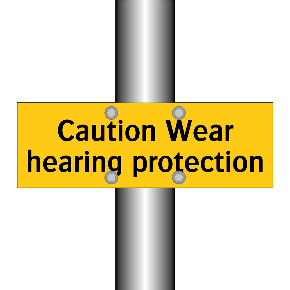 Caution Wear hearing protection