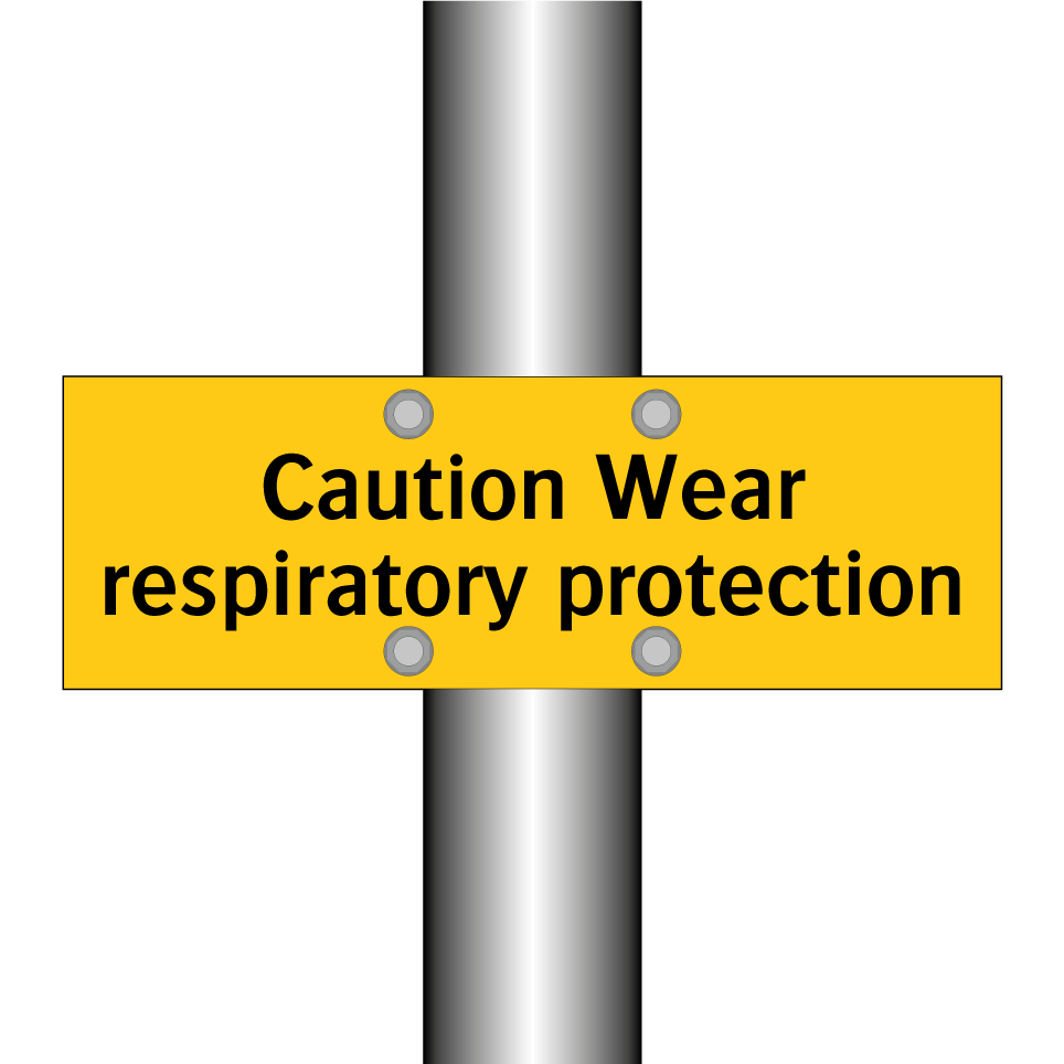 Caution Wear respiratory protection