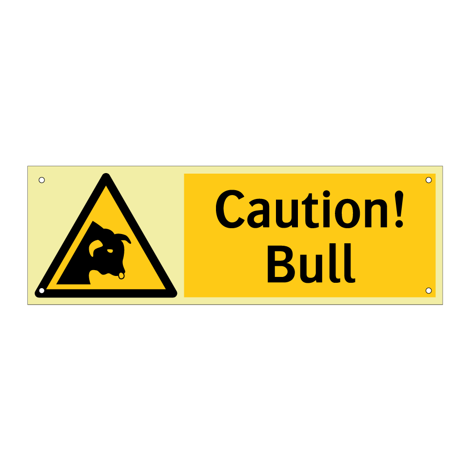 Caution! Bull