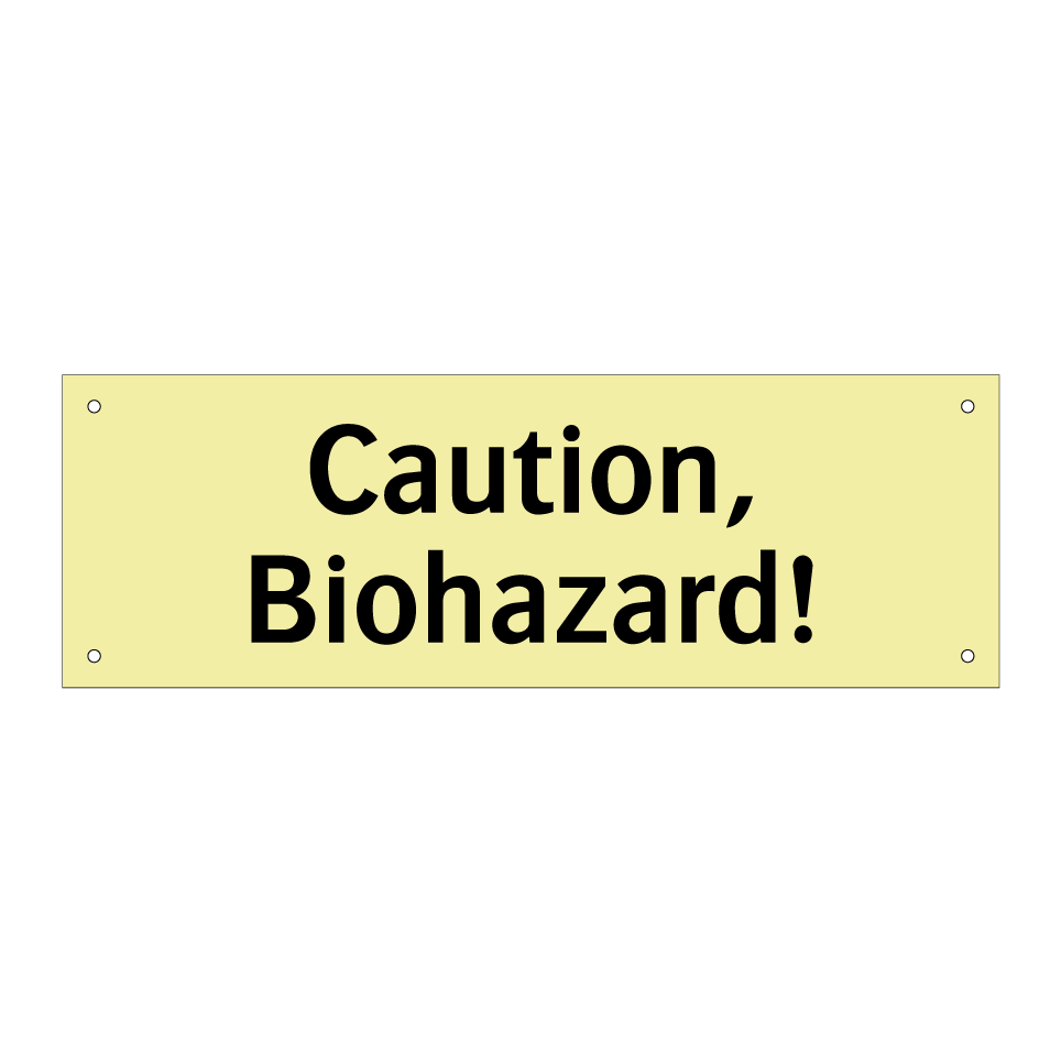 Caution, Biohazard!