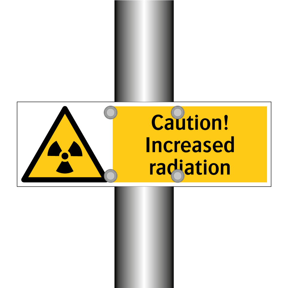 Caution! Increased radiation