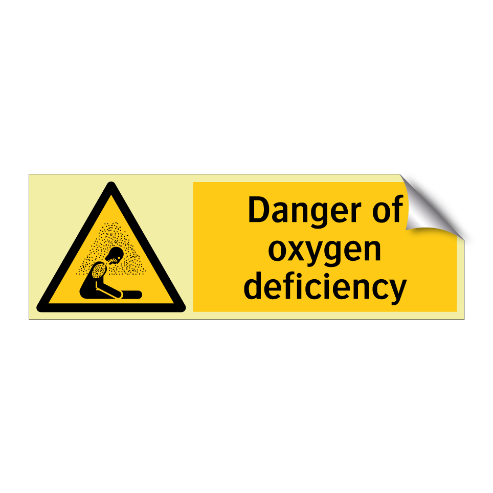Danger of oxygen deficiency