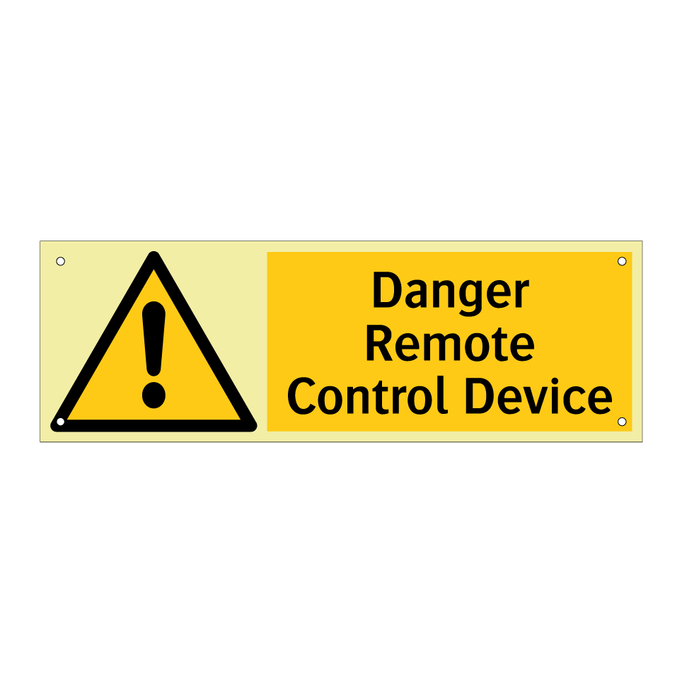 Danger Remote Control Device