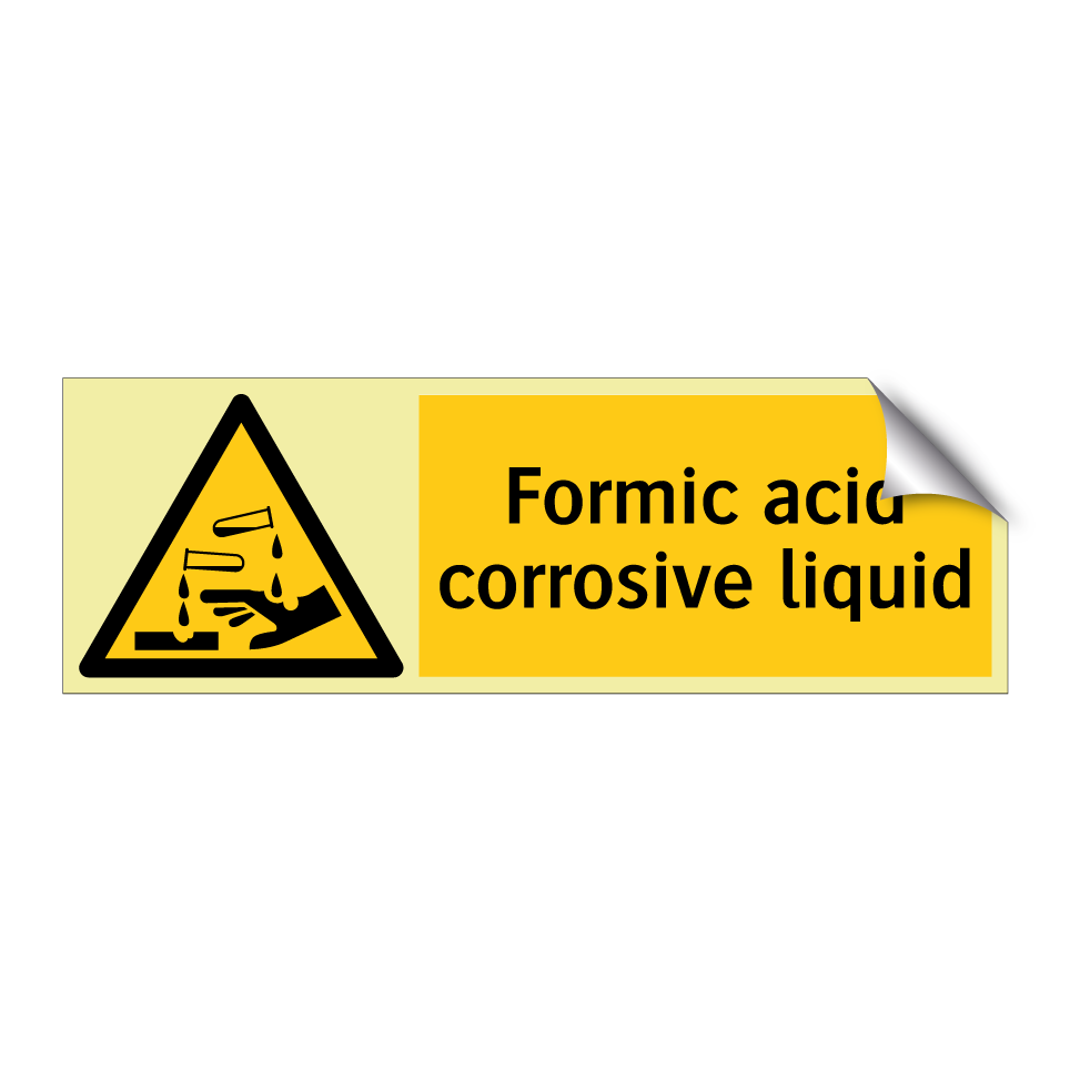 Formic acid corrosive liquid