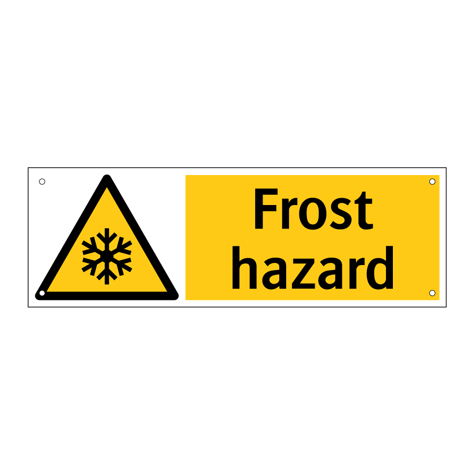 Frost hazard
