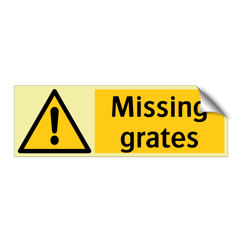 Missing grates