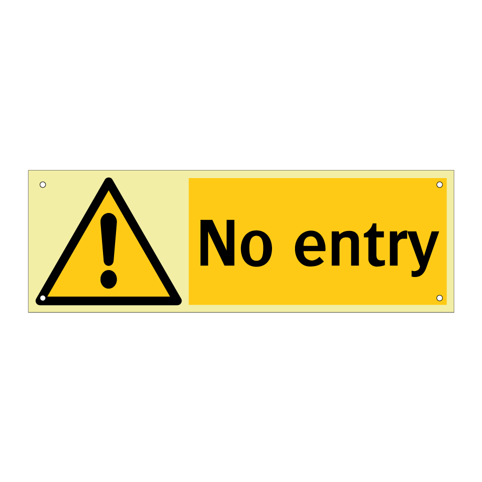 No entry