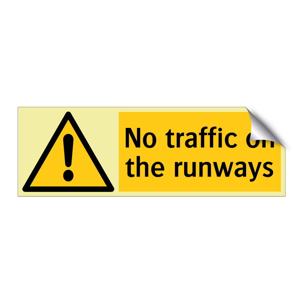 No traffic on the runways
